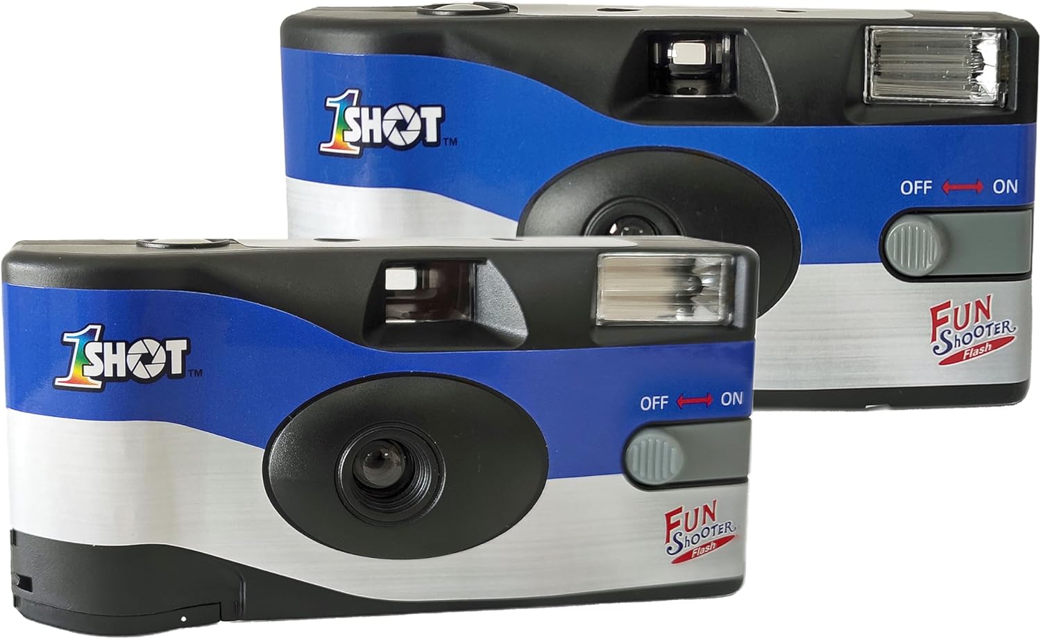 1 Shot Disposable Camera – 35mm One-Time-Use Camera – Single Use Camera with Flash – ASA/ISO 400 Color Film – 27 Exposures – Film Camera Disposable for Party, Wedding, Travel – 2-Pack - Image 6