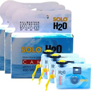 3-Pack Litepak Disposable Camera 35mm Film Single Use Underwater Waterproof 27 Photos